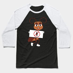 No More Men - Funny Cockroach Baseball T-Shirt